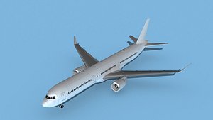 Boeing 767-400 Unmarked 2 model