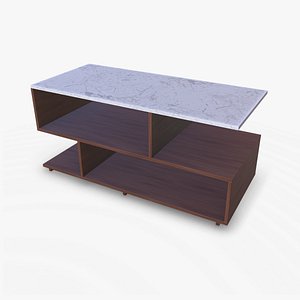 Coffee Table Low-poly PBR 3D model