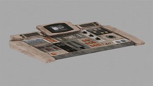 Spaceship Control Panel A Star Wars