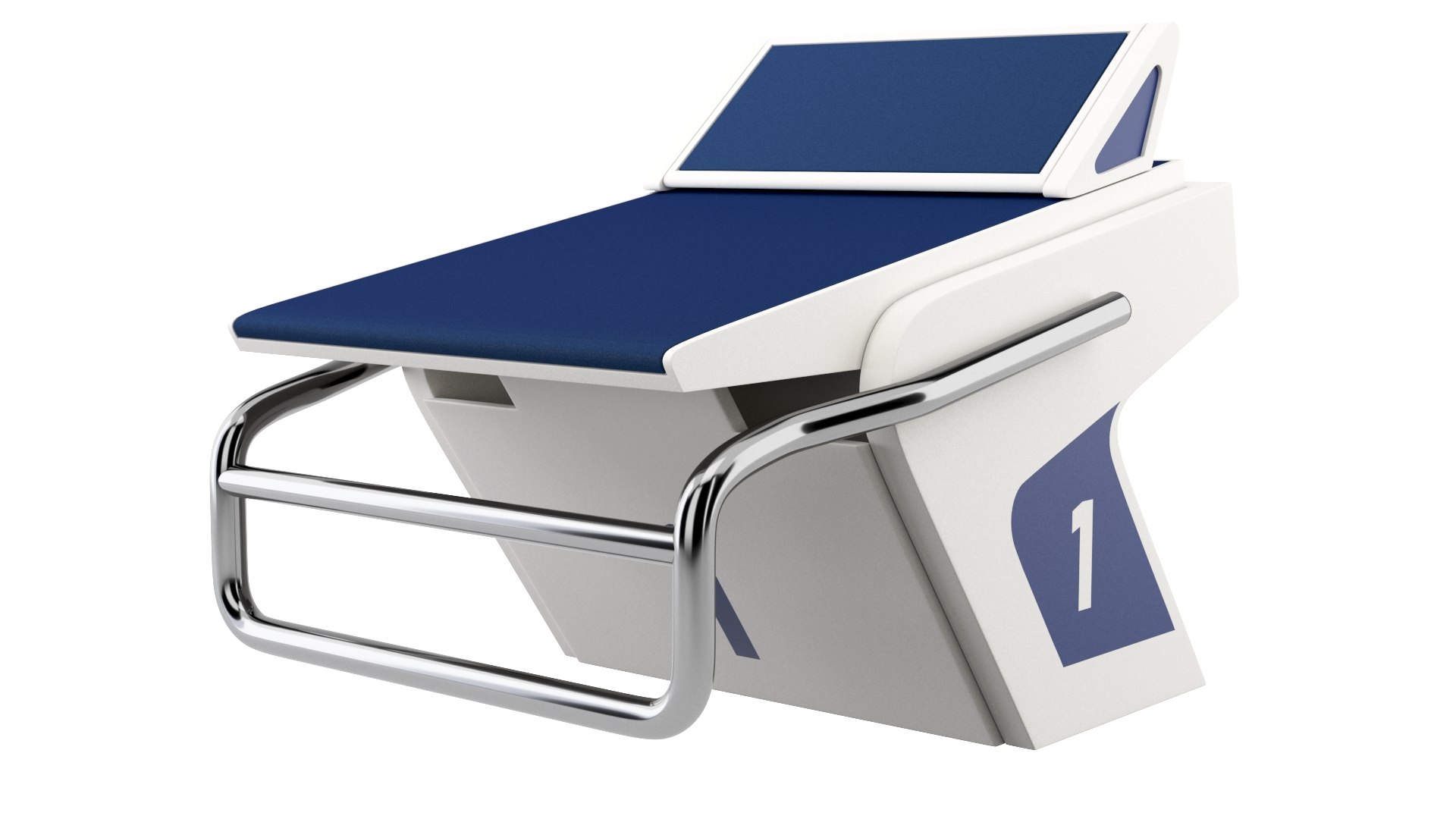 3D Pool Starting Block - TurboSquid 1711846