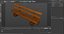Lacquered Log Bench with Backrest Dark