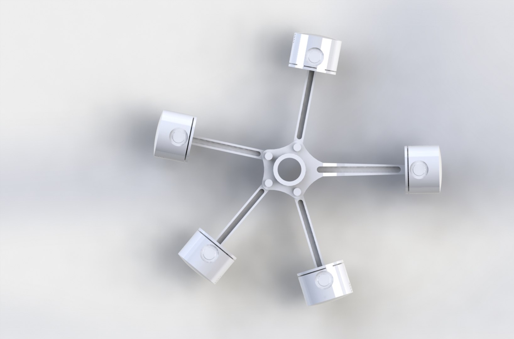 3d Radial Piston Assembly