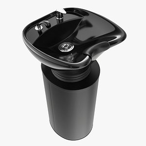 Hairdresser Sink Washing Station 3D model