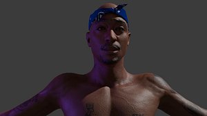 3D model Celebrity Wannabe Series 2-PAC