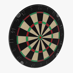3d model dart board 4