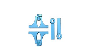 3D model shutters stops