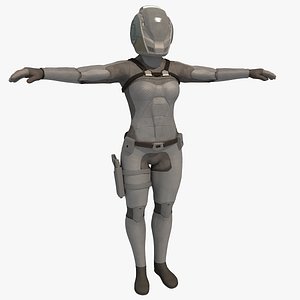 Sci-fi armor suit
