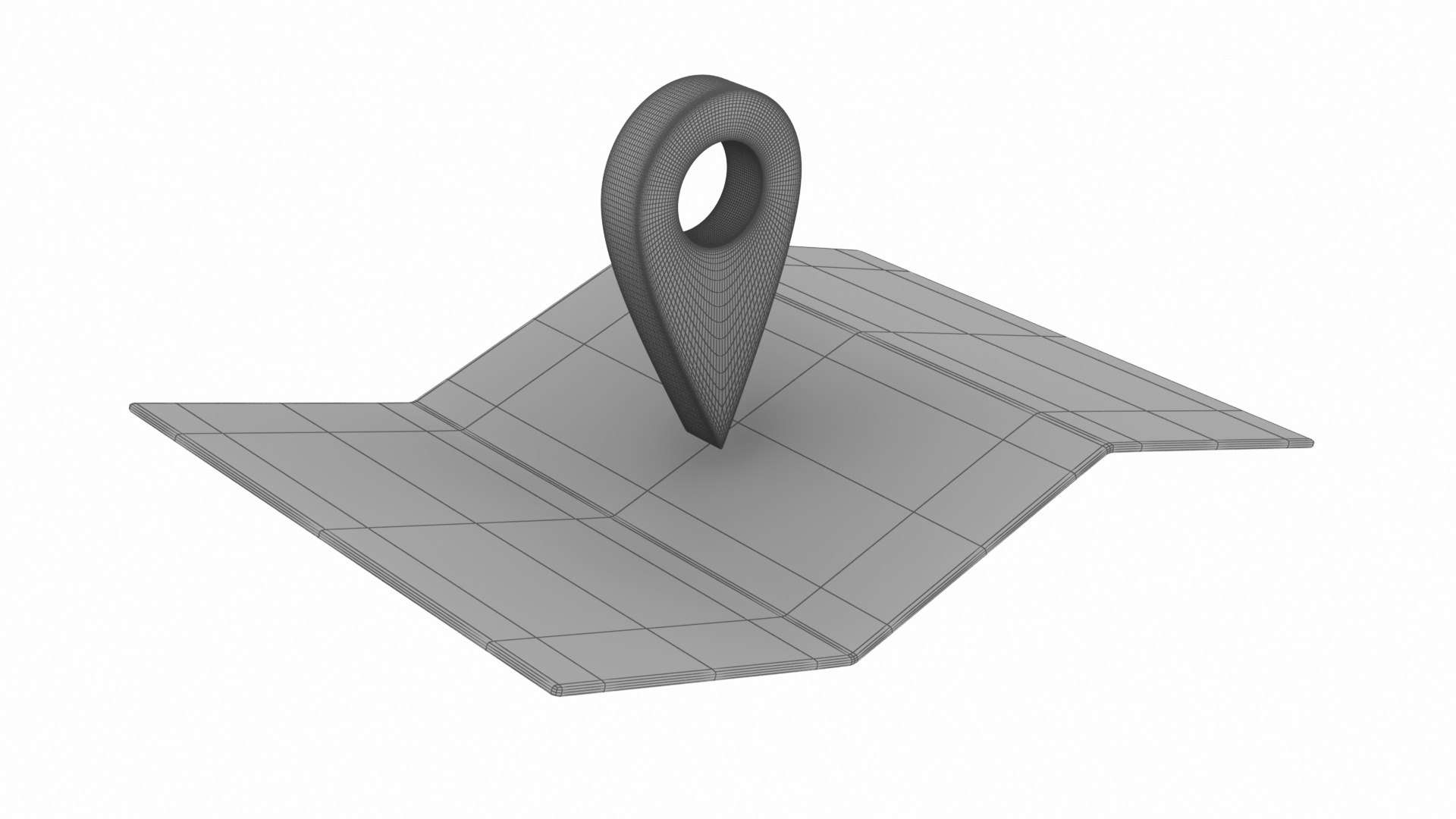 Map Marker 1 3D Model - TurboSquid 2001144