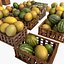 White Melon Fruit Crates Cases Market Store Shop Convenience General Grocery Greengrocery Detail Prop Fair Plantation Jungle South Plant Garden Greenhouse (2)