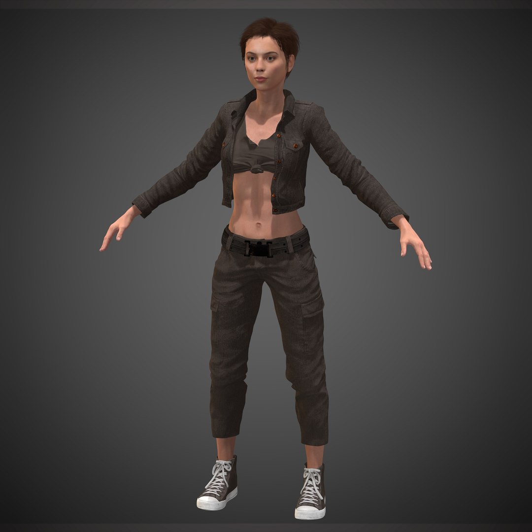 Character people human 3D model - TurboSquid 1674676