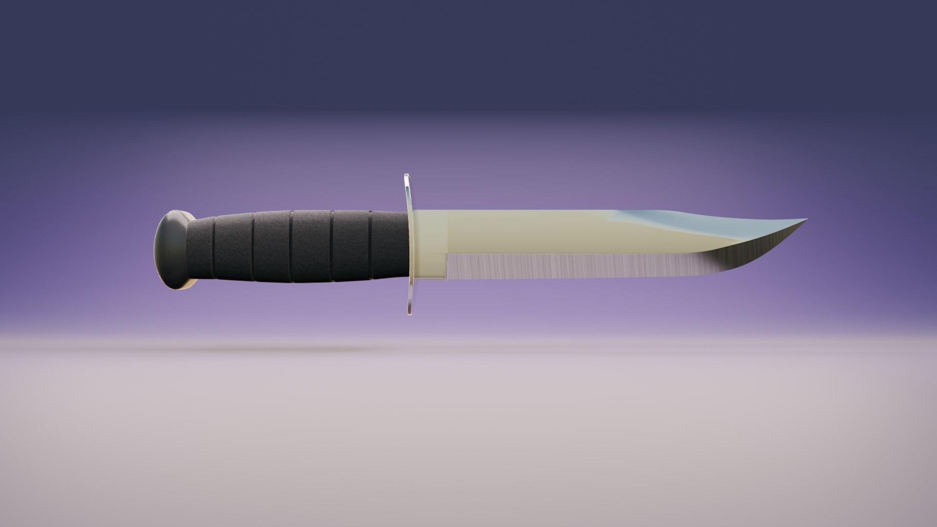 Metalic Combat Knife model - TurboSquid 2177187