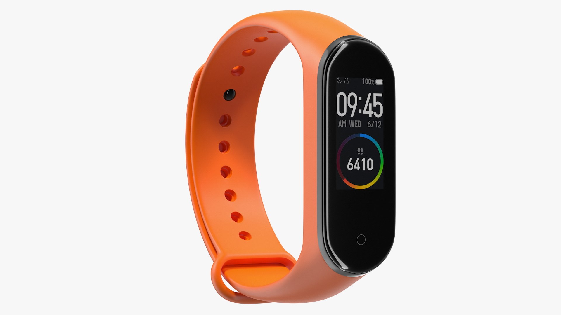 Smart Watch Fitness Tracker 3D model preview