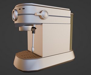 3D Espresso Machine model
