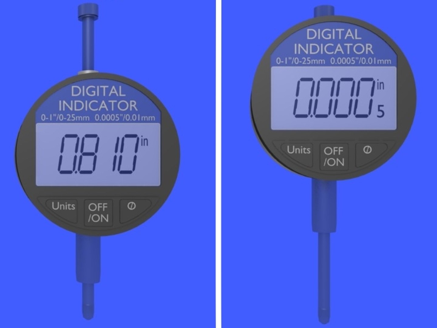 3d Digital Indicator