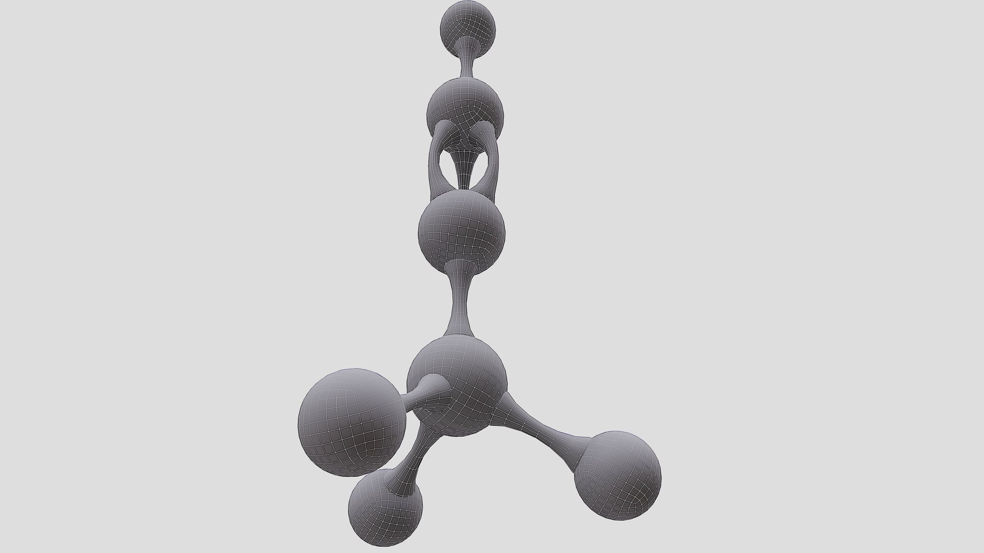 3D Propyne Molecule With PBR 4K 8K Model - TurboSquid 1945508