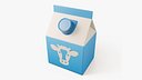 Stylized Milk Carton