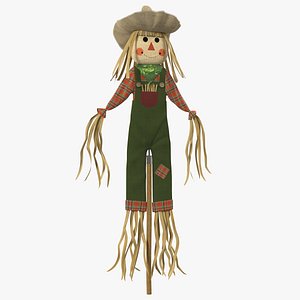3D harvest scarecrow