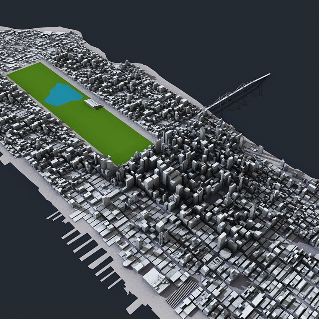 3d model new york city