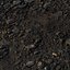 Surface du volcan rocheux
