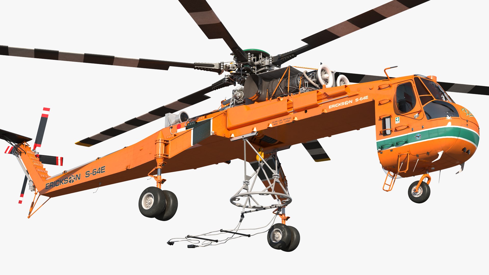 Sikorsky S-64 Skycrane Helicopter 3D Model - TurboSquid 1495746 Sikorsky S-64 Skycrane Helicopter 3D Model - TurboSquid 1495746