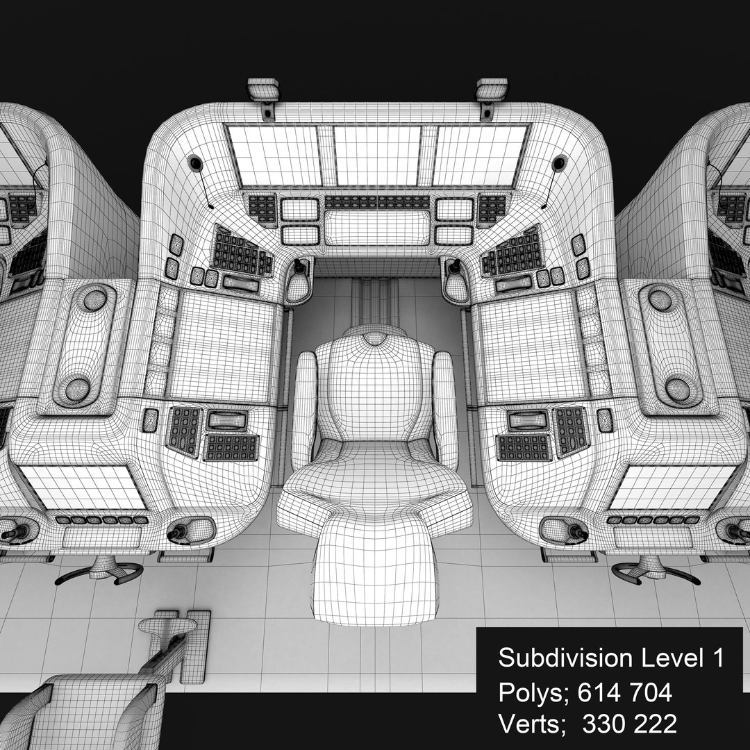 3D Shipboard Control Panel Model - TurboSquid 1150166