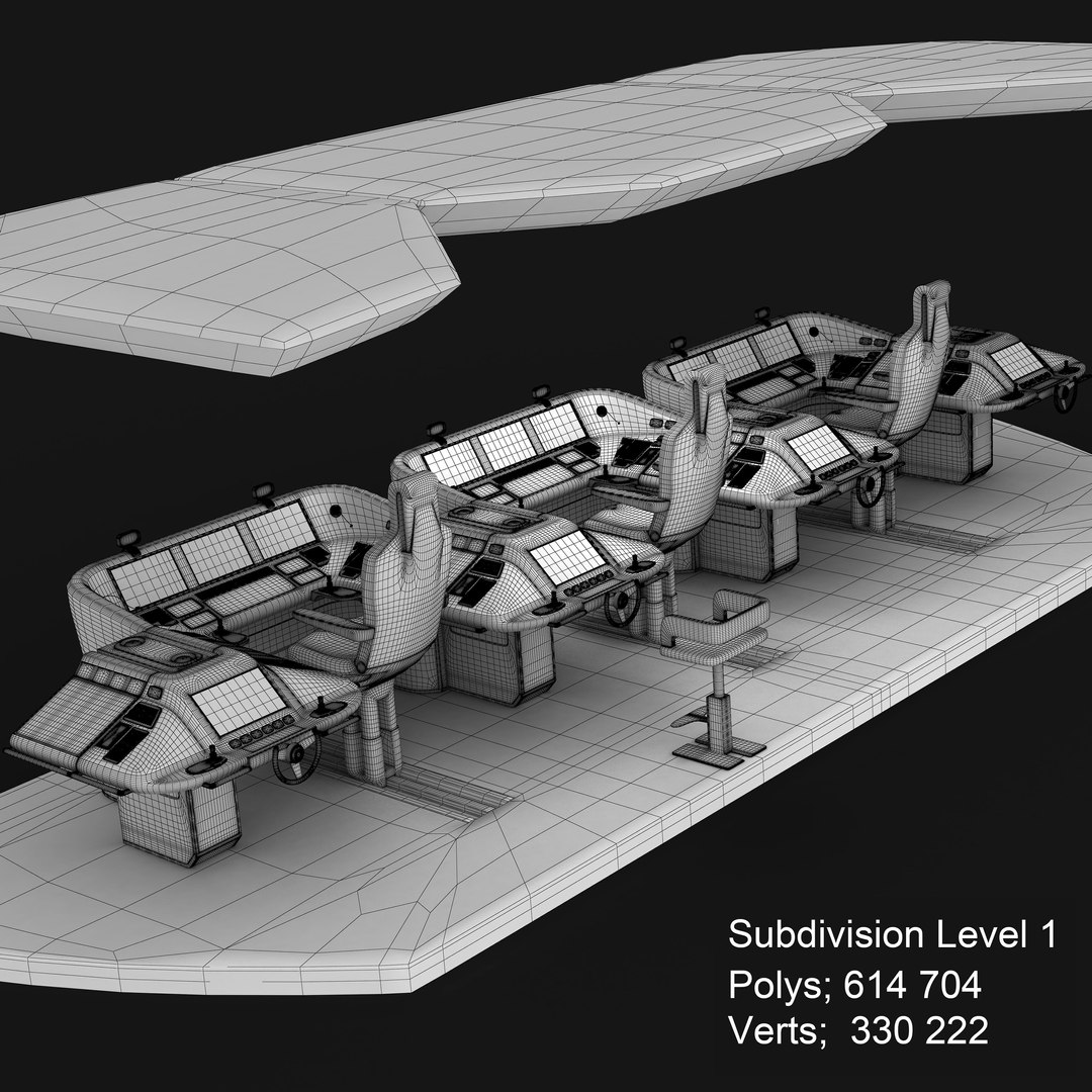 3D Shipboard Control Panel Model - TurboSquid 1150166