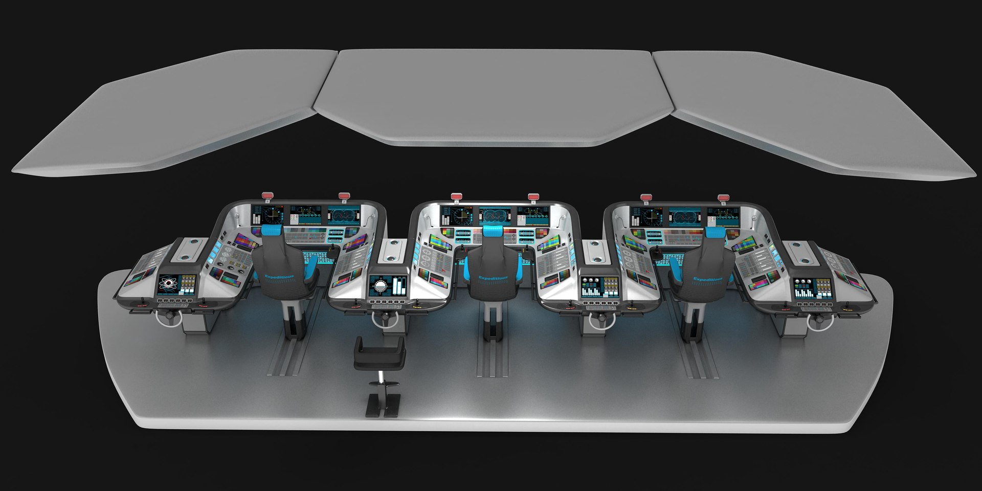 3D Shipboard Control Panel Model - TurboSquid 1150166