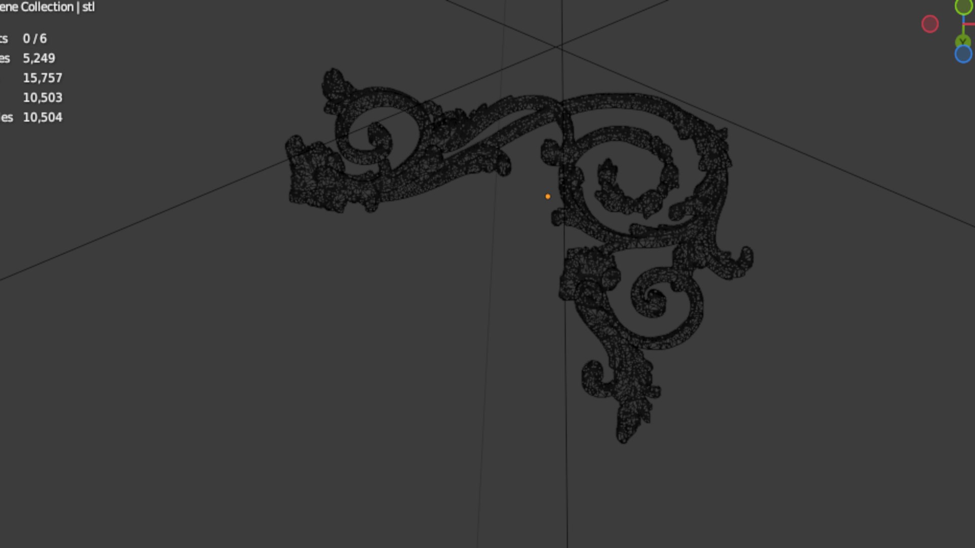 3D Classic decor ornament 307 model - TurboSquid 2109161