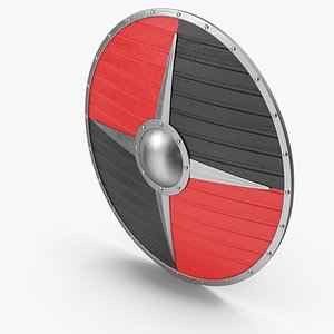 3D Viking Shield model