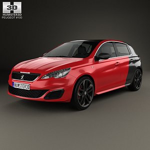 Peugeot 308 3D Models for Download
