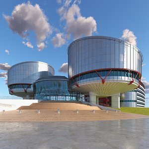 European Court of Human Rights Building model
