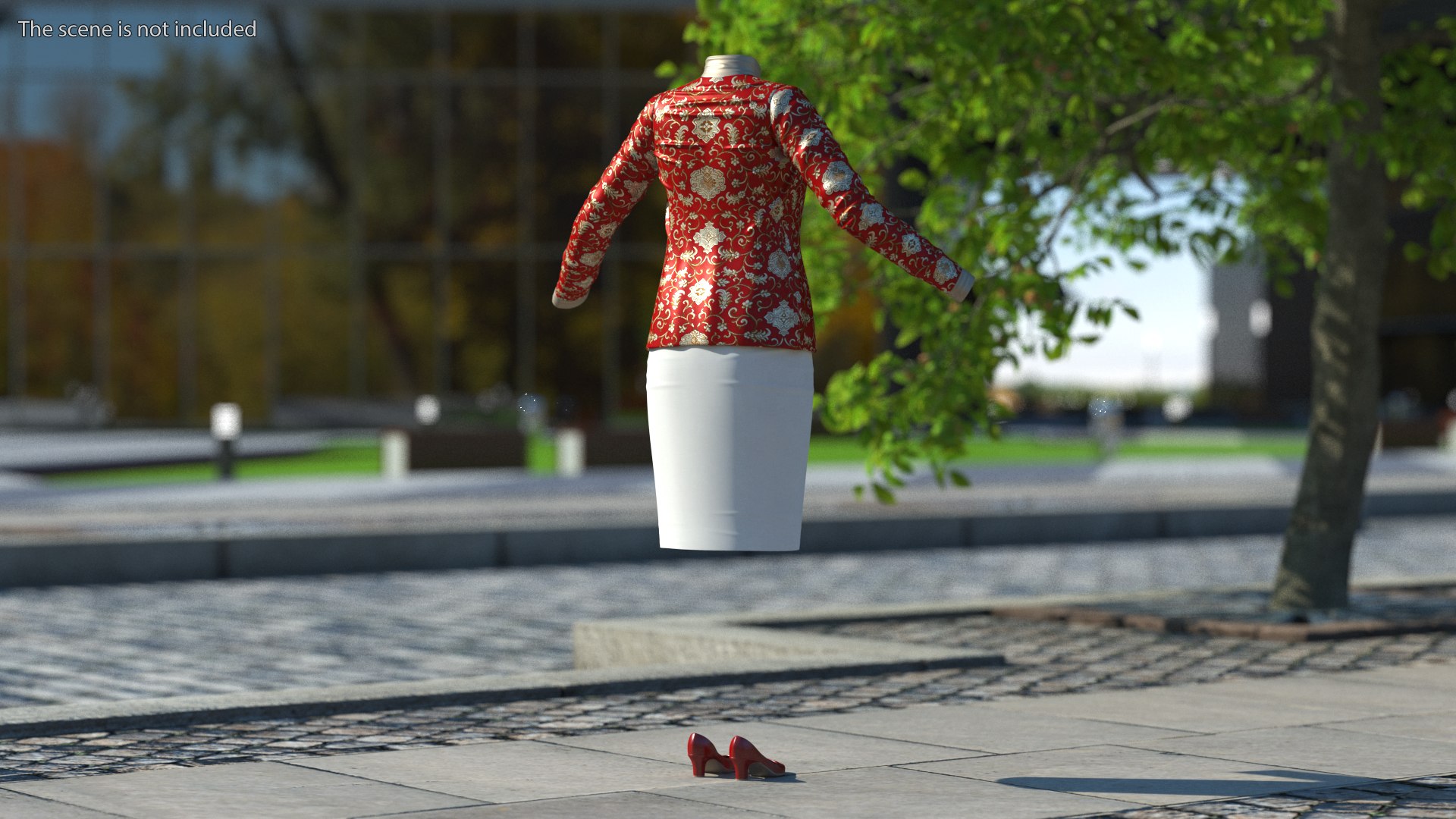 3D Traditional Chinese Clothes For Women Model - TurboSquid 2084392