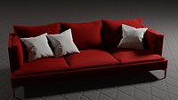 red couch