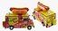 Hot Dog Truck Rigged 3D Model