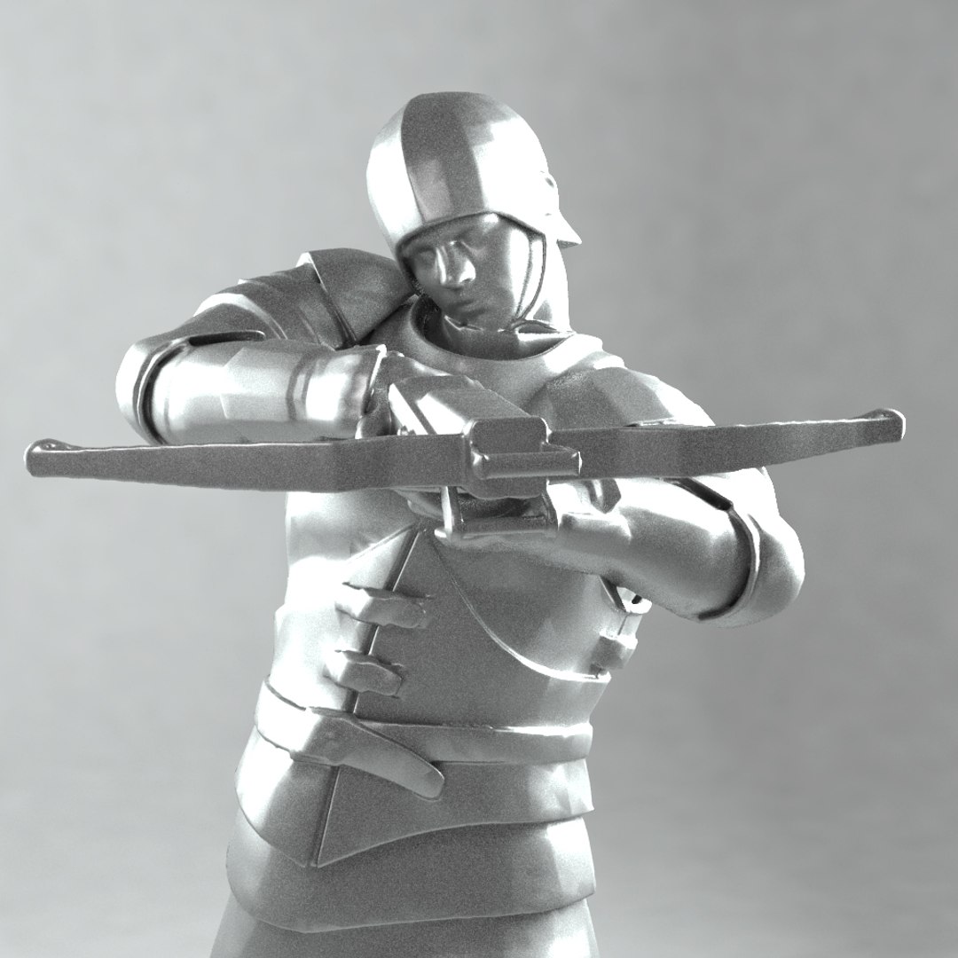 Crossbowman Printing 3D - TurboSquid 1382041