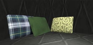 pillow 3D model