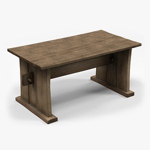 Old table 3D
