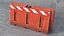3D Barriers And Barricades HD model