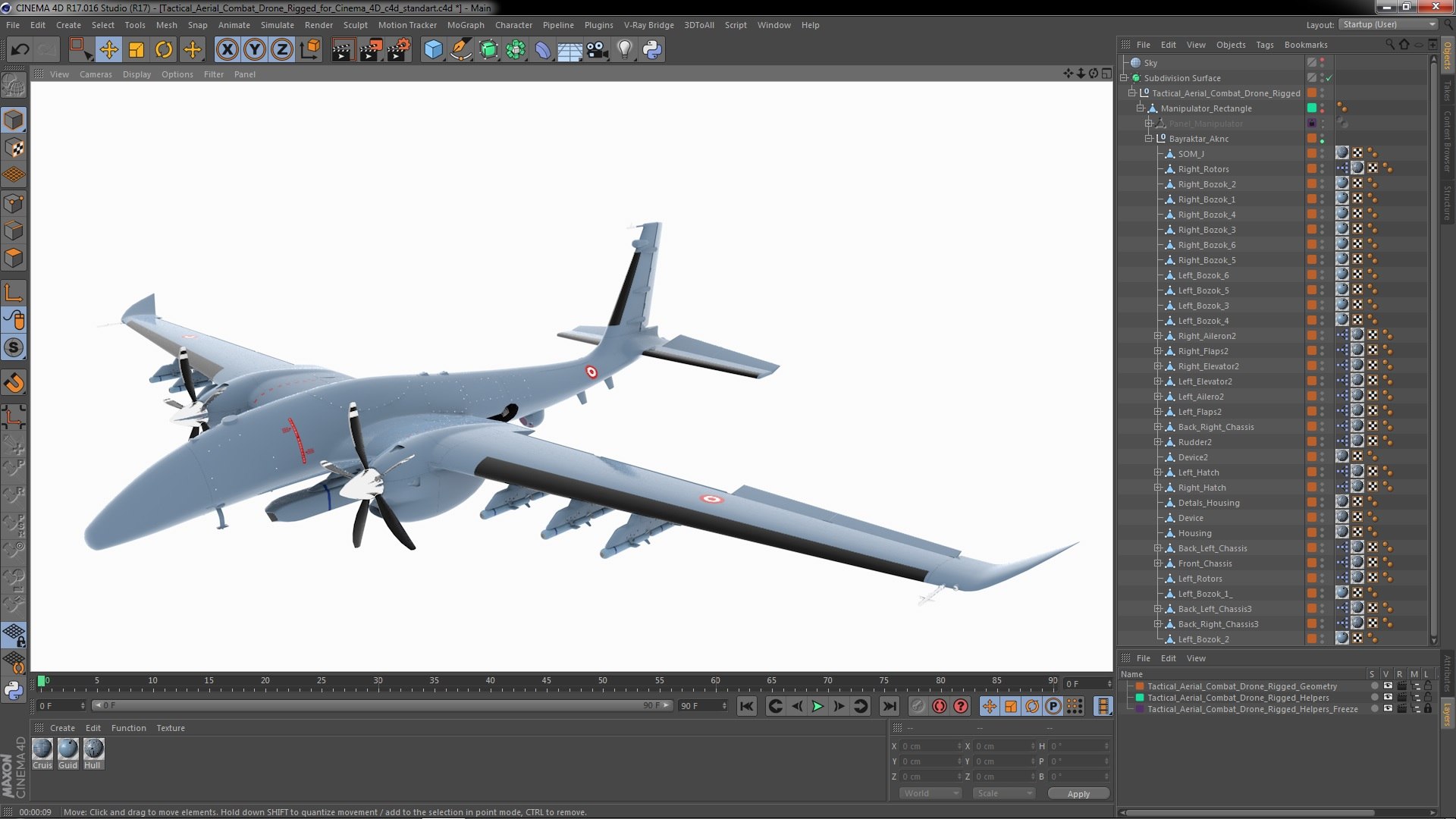 Tactical Aerial Combat Drone Rigged for Cinema 4D 3D model https://p.turbosquid.com/ts-thumb/hs/LlU8MO/4D/tacticalaerialcombatdroneriggedforcinema4d3dmodel053/jpg/1699555746/1920x1080/fit_q87/409aed336270c9a90545e6eb9645b4e77838ab1a/tacticalaerialcombatdroneriggedforcinema4d3dmodel053.jpg