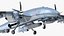 Tactical Aerial Combat Drone Rigged for Cinema 4D