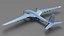 Tactical Aerial Combat Drone Rigged for Cinema 4D
