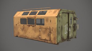 trailer 3D model