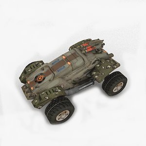 Military vehicle Heavy SciFi Army Low car