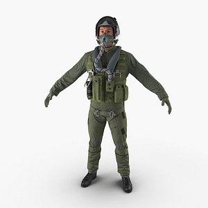 US Military Jet Fighter Pilot