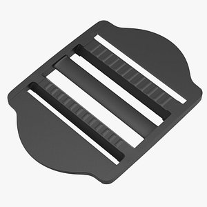 Strap adjuster plastic ladder lock