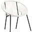 Silla de exterior CB2 Ixtapa