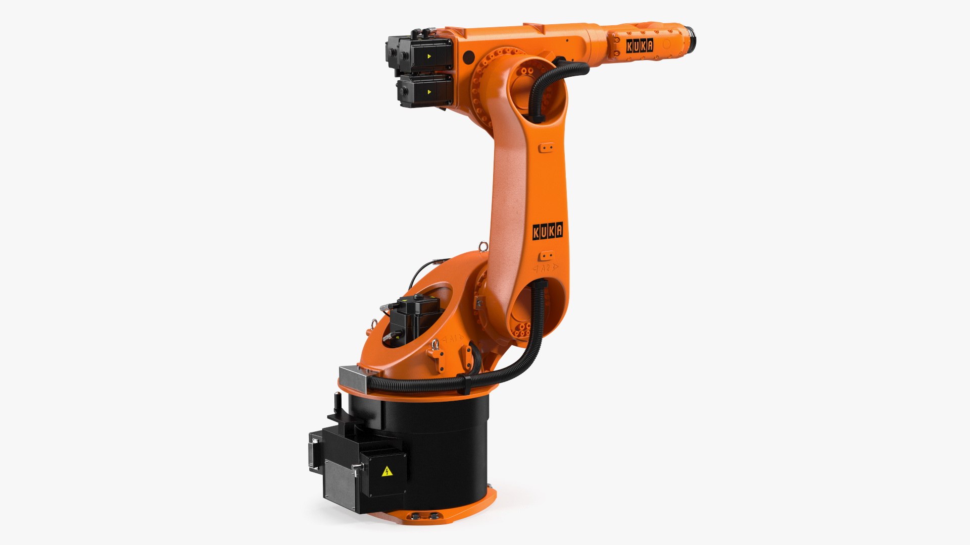 Kuka Industrial Robot Arm KR 30-3 3D model preview
