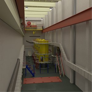 3D Chernobyl Pump Room model