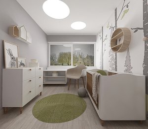 interior kids 3D