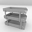 3d document tray model